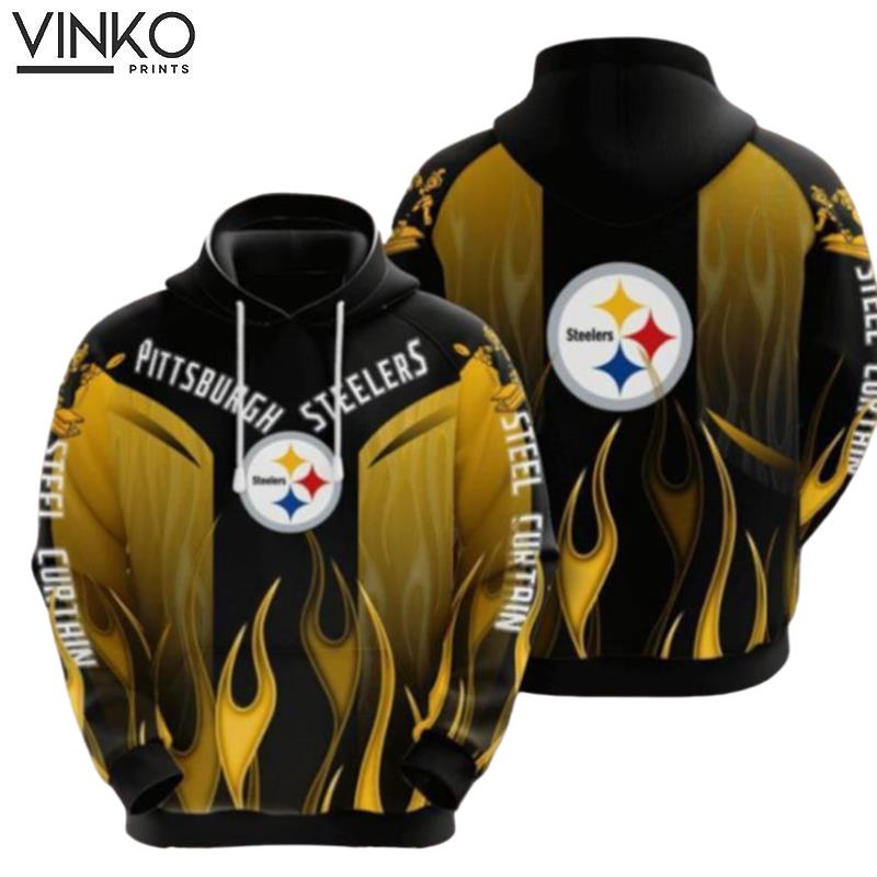 Pittsburgh Steelers Fire Hoodie