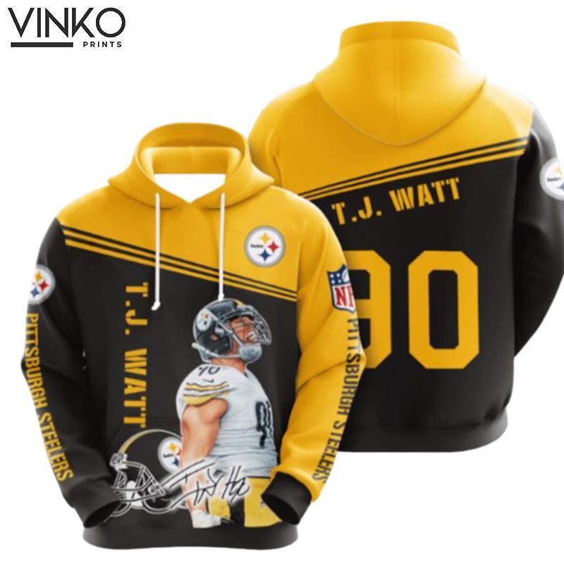 Pittsburgh Steelers Tj Watt Hoodie