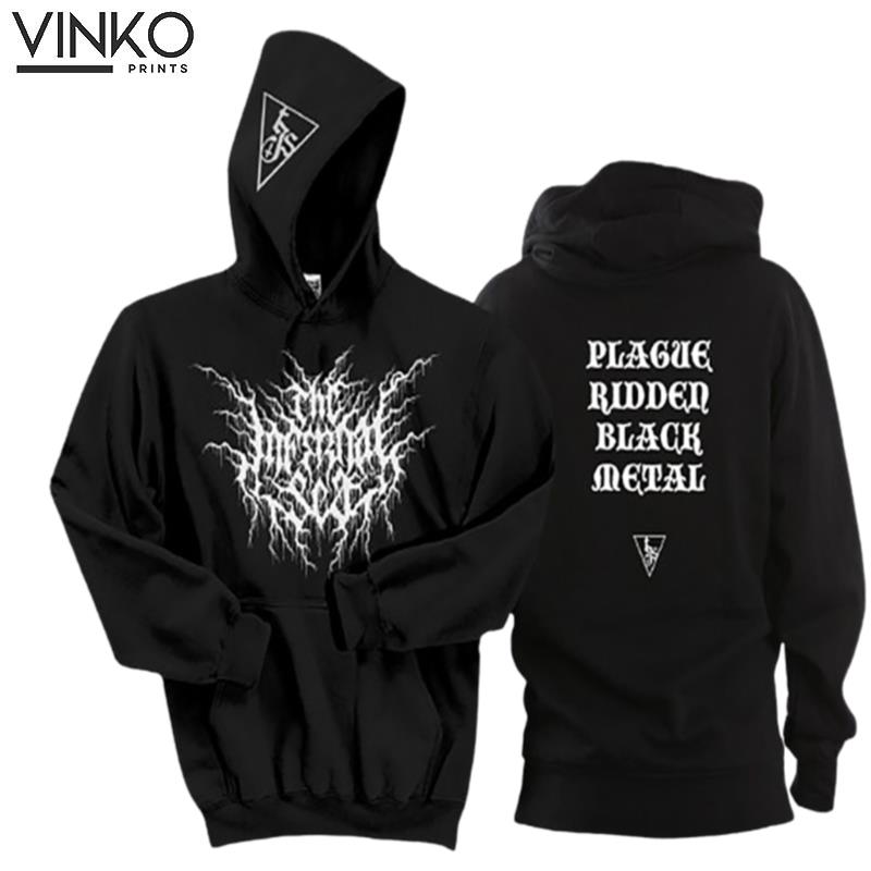 Plague Ridden Black Metal Hoodie