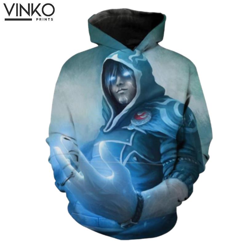 Planeswalker Jace Magic Gathering Clothing Hoodie