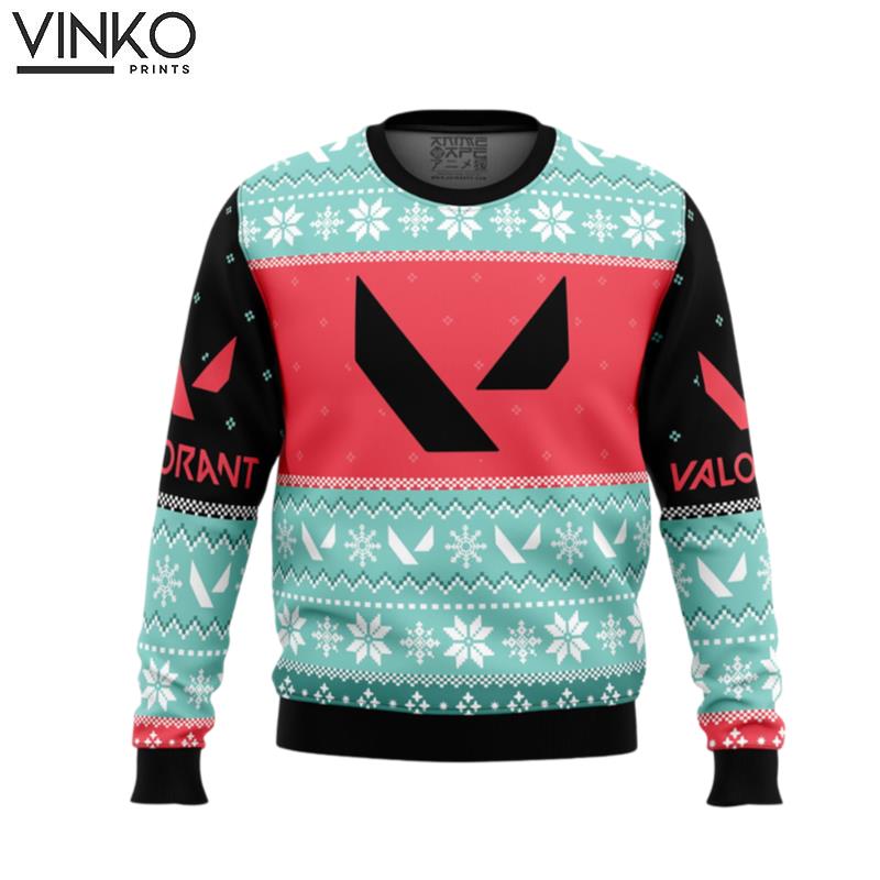 Play As One Valorant Ugly Christmas Sweater