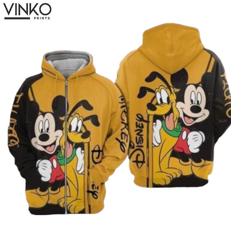 Pluto Mickey Hoodie