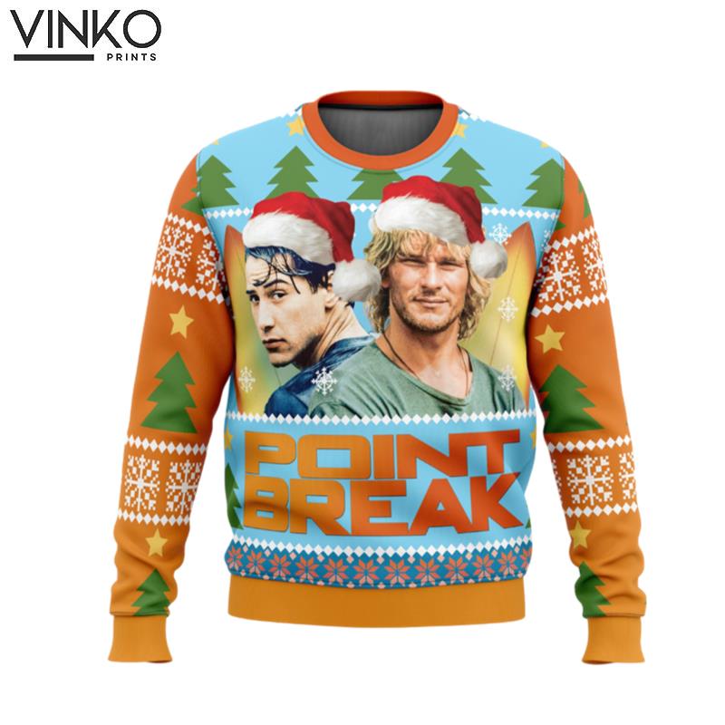 Point Break Ugly Christmas Sweater