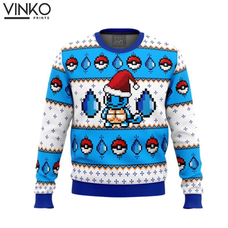 Pokemon Squirtle Ugly Christmas Sweater