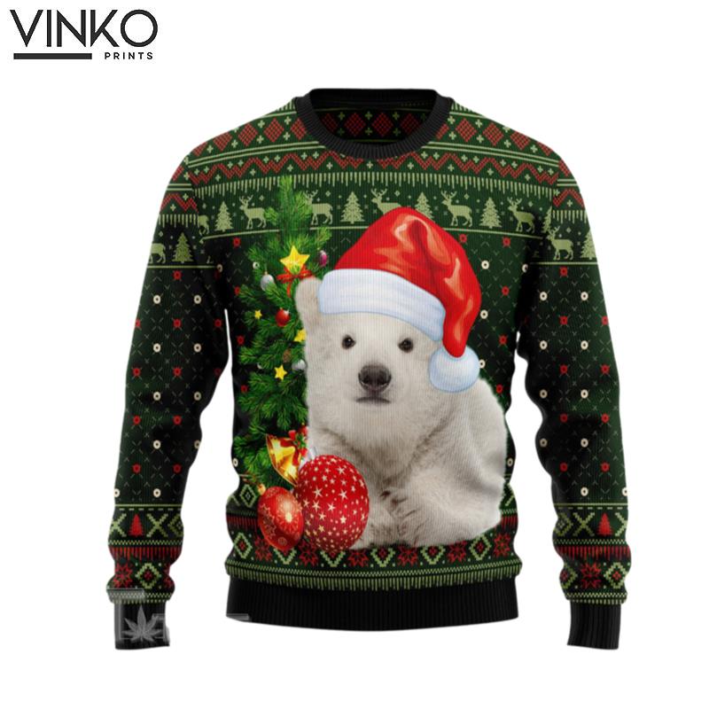 Polar Bear Cute Christmas Ugly Christmas Sweater