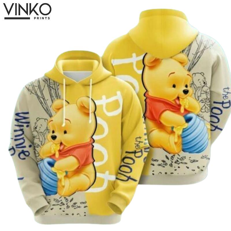 Pooh Bear Winnie The Pooh Lover Hoodie