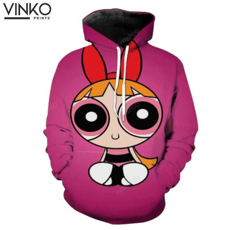 Powerpuff Girls Blossom Powerpuff Girls Clothing Hoodie