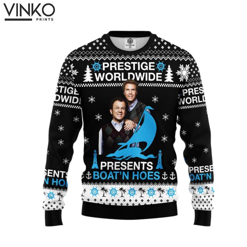 Prestige Worldwide Presents Boat'N Hoes Ugly Christmas Sweater