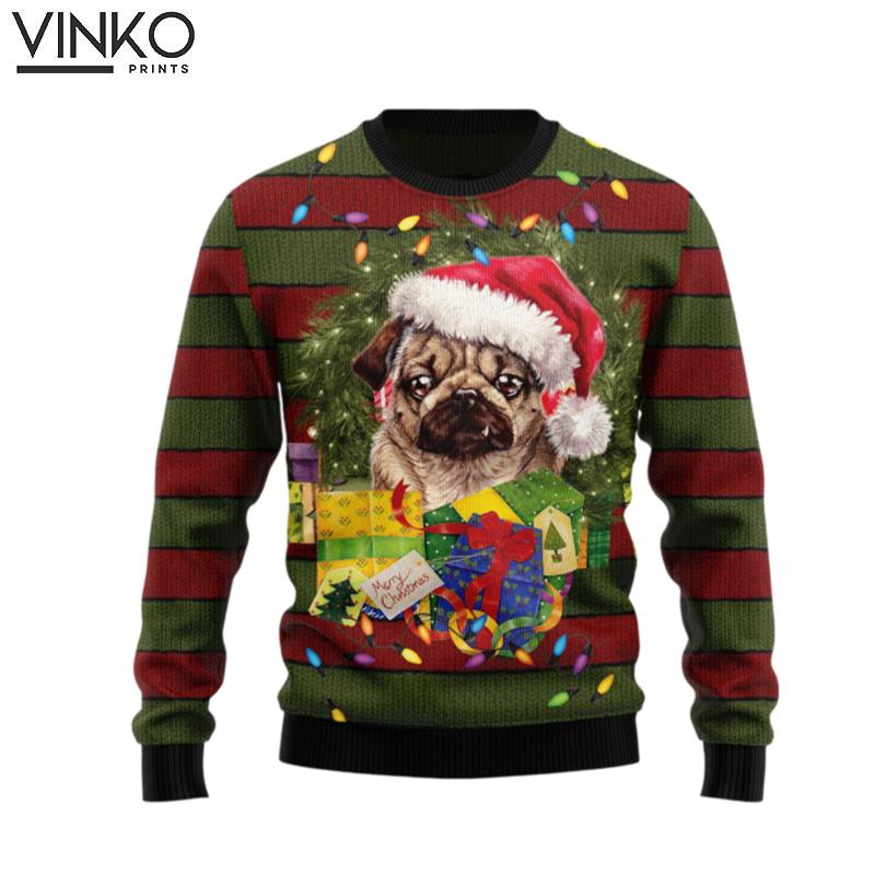 Pug Gift Xmas D1011 Ugly Christmas Sweater