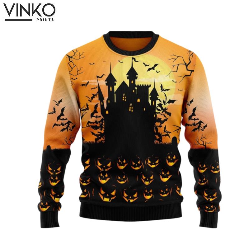 Pumpkin Town G5102 Ugly Christmas Sweater