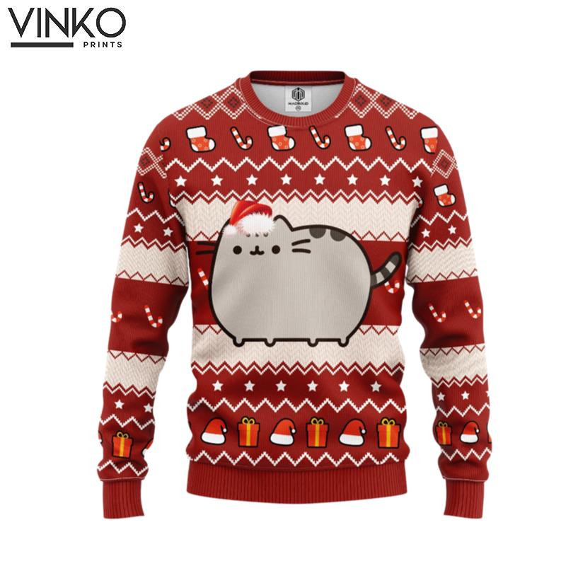 Pusheen Amazing Gift Idea Thanksgiving Gift Ugly Christmas Sweater