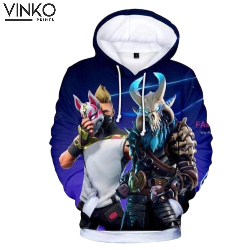 Ragnarok Drift Blue Hoodie