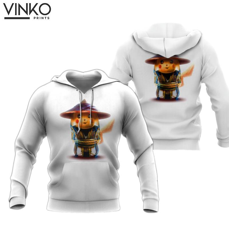 Raiden Cosplay Pikachu Hoodie