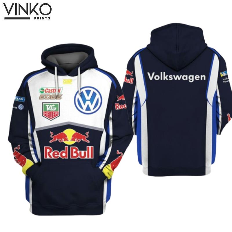 Rallying Volkswagen Red Bull Hoodie