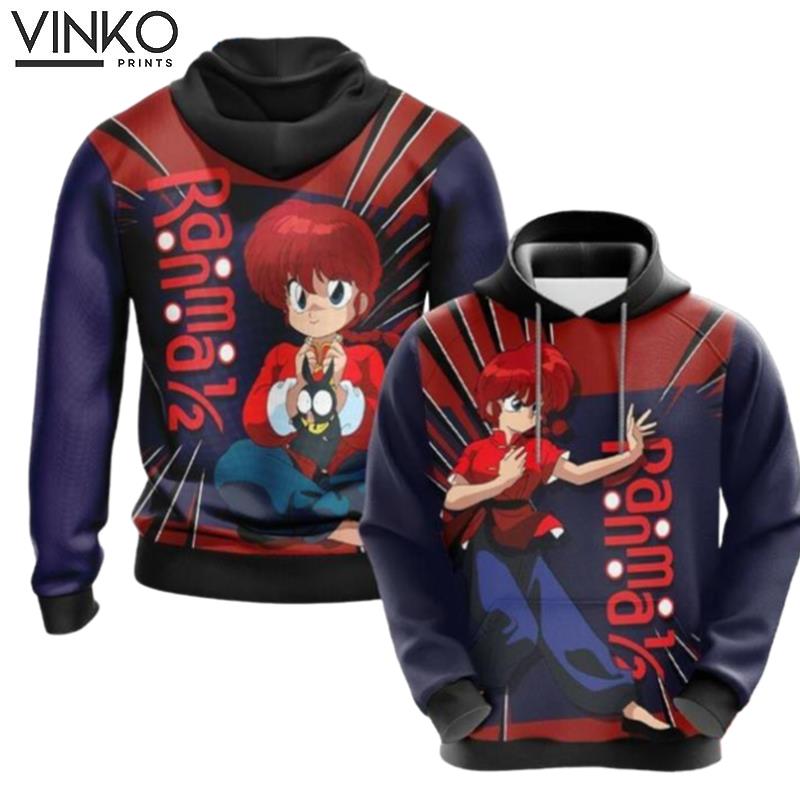 Ranma Cute 1226 Hoodie