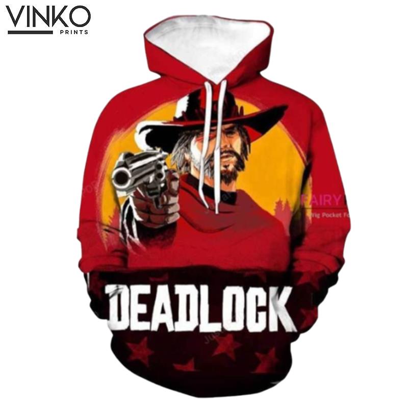 Red Dead Redemption Red Hoodie