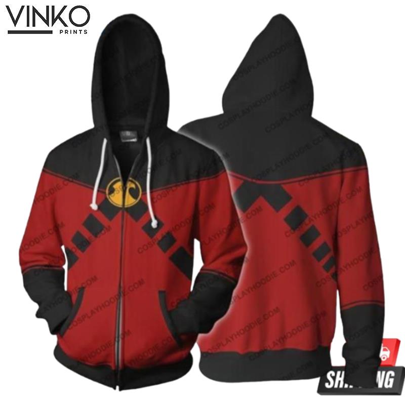 Red Robin Tim Drake Hoodie