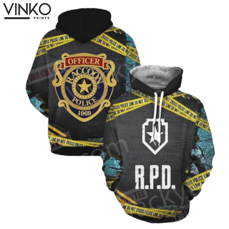 Resident Evil Rpd 3429 Hoodie