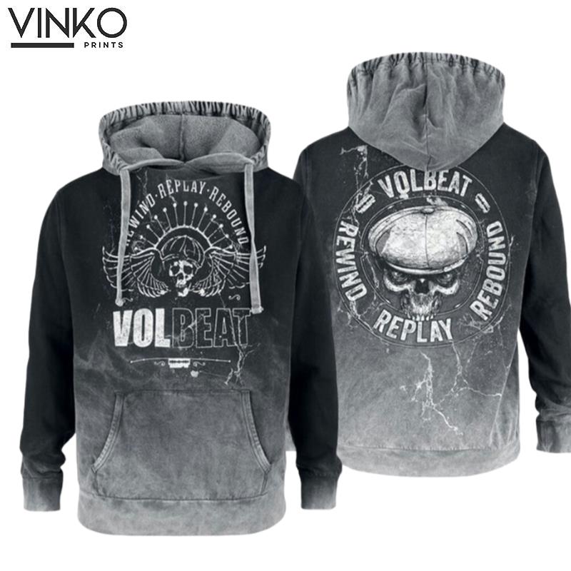 Rewind Replay Rebound Volbeat Hoodie