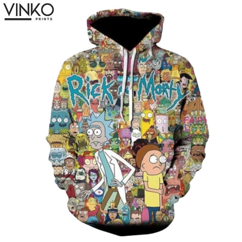 Rick And Morty All In One Hoodie