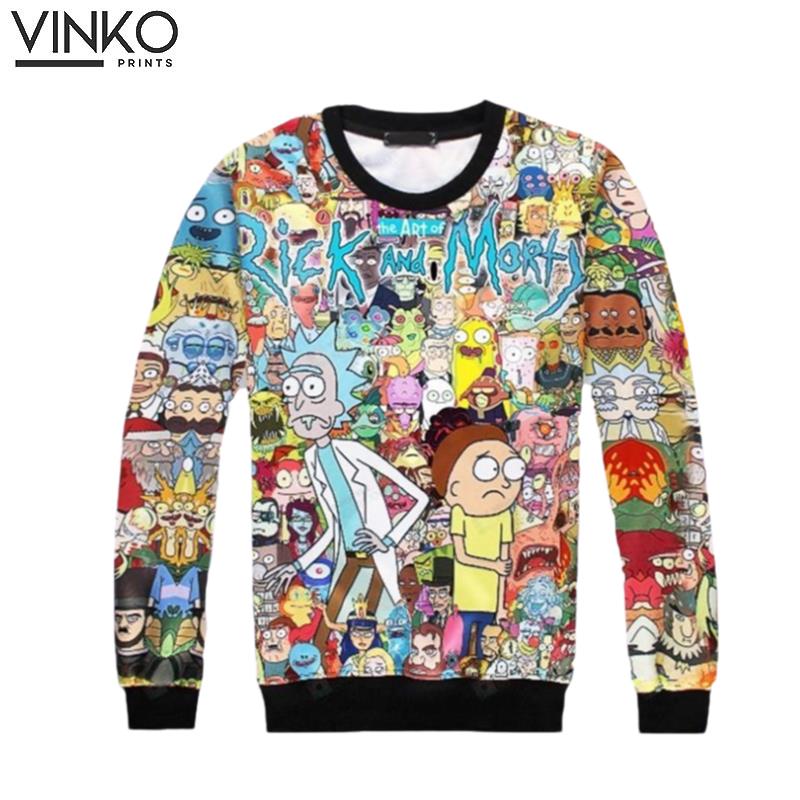 Rick And Morty Art Fan Gift Ugly Christmas Sweater