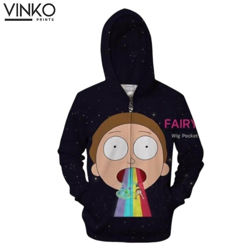 Rick And Morty Black J Hoodie