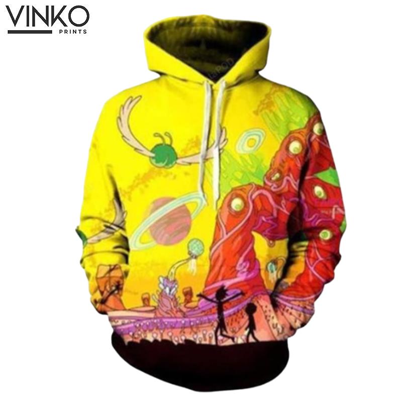 Rick And Morty Blonde Hoodie