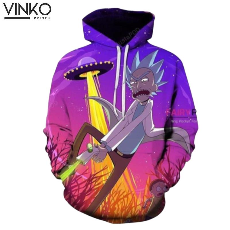 Rick And Morty Rick B Hoodie