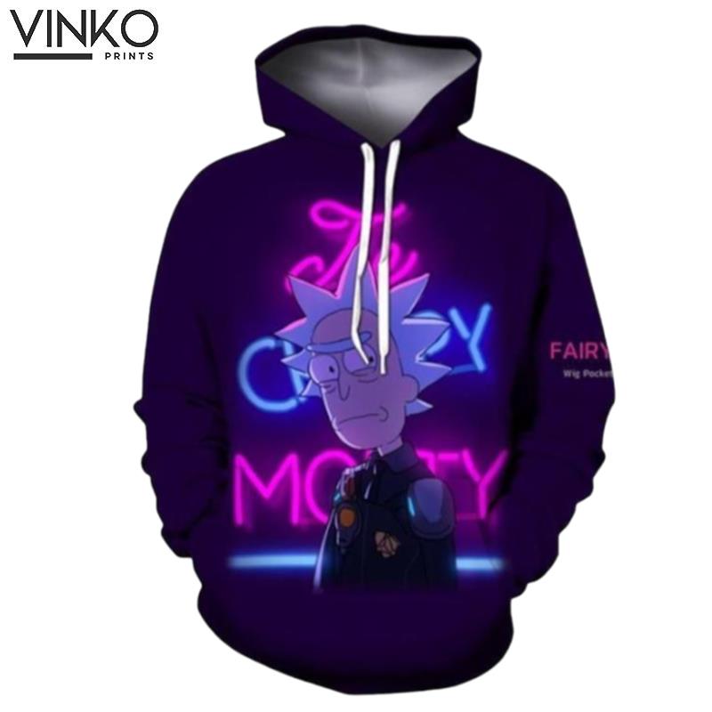 Rick And Morty Rick Purple Hoodie