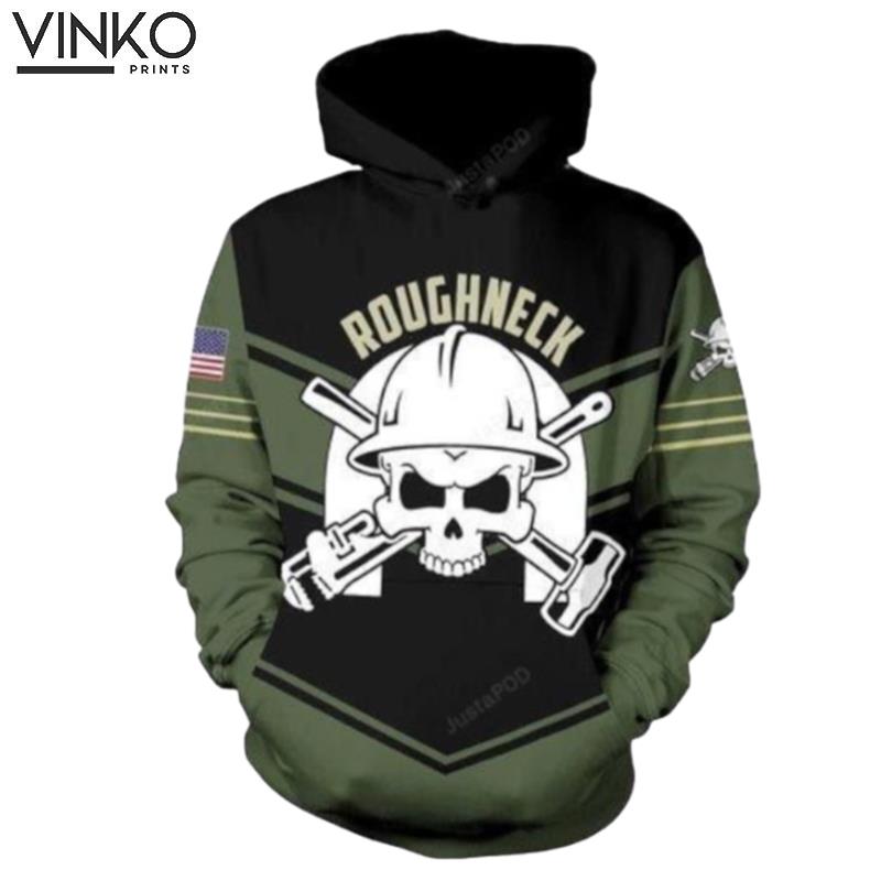 Roughneck Skull Usa Hoodie