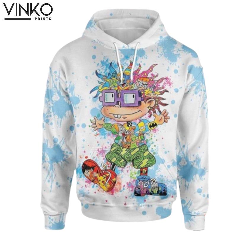 Rugrats Toon And Pered Custom Rugrats Toon Graphic Hoodie