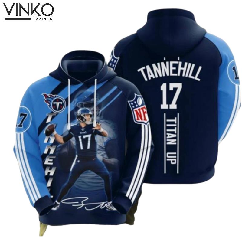 Ryan Tannehill Tennessee Titans Nfl Ryan Tannehill 13 Hoodie