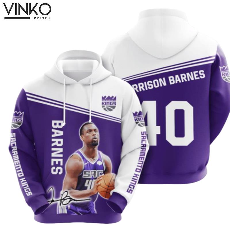 Sacramento Kings Harrison Barnes Hoodie