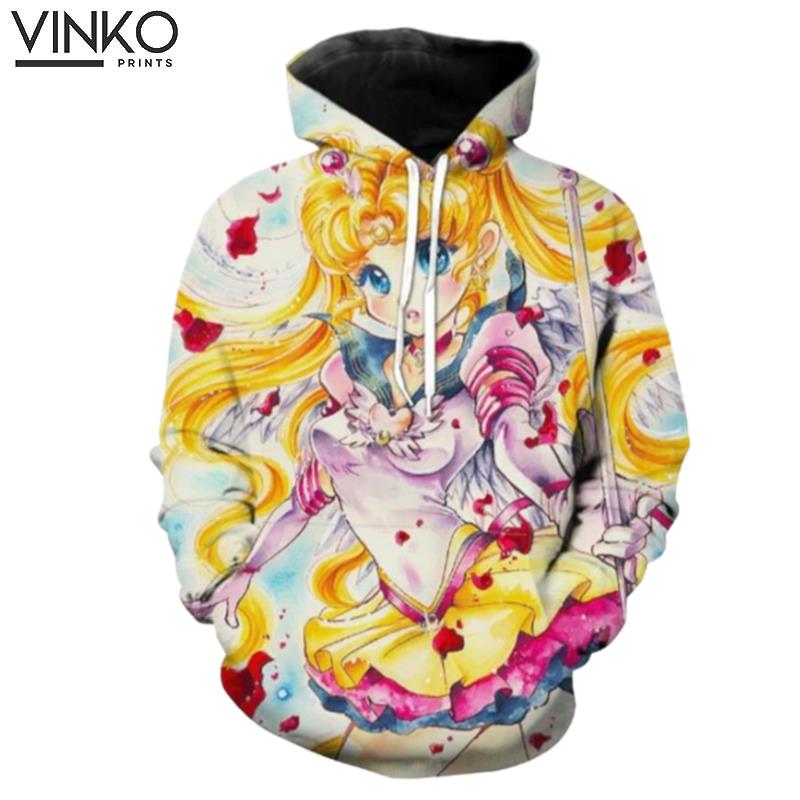 Sailor Moon Sailor Moon Venus Clothing Anime S Hoodie