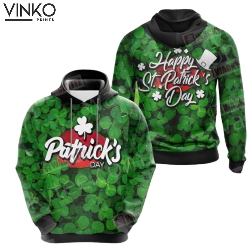 Saint Patricks Day Typography 3100 Hoodie