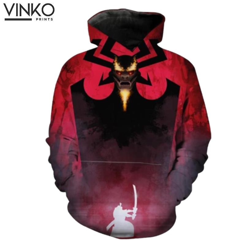 Samurai Jack Aku Vs Jack Epic Clothing Hoodie