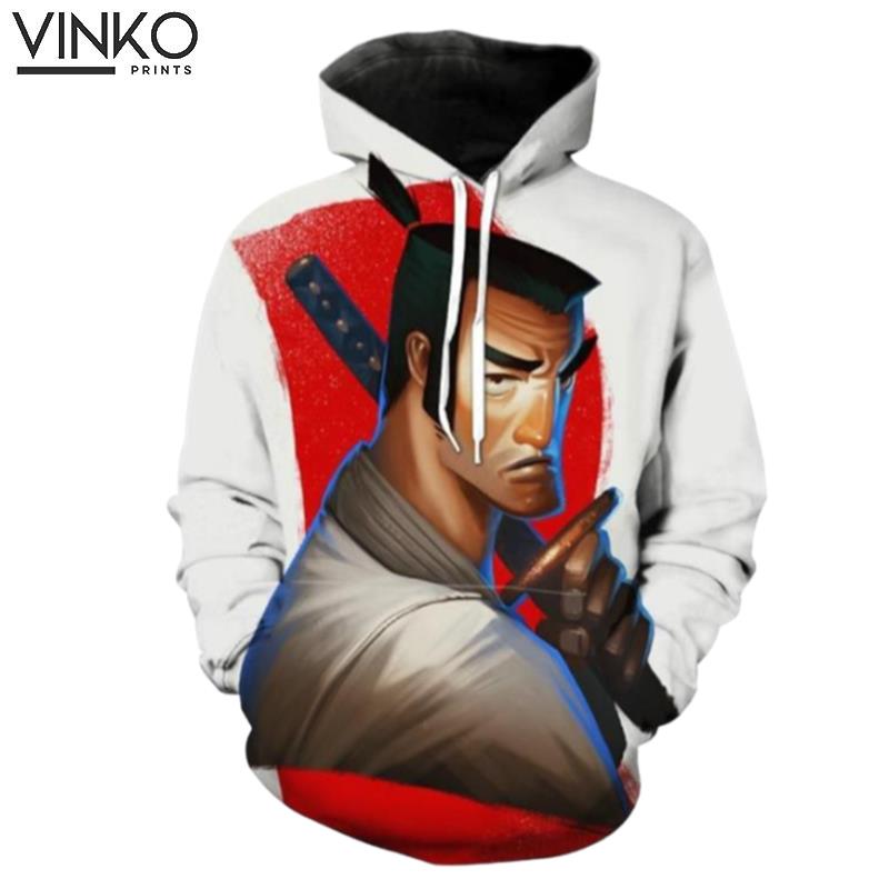 Samurai Jack Jack Swoword Stance Hoodie