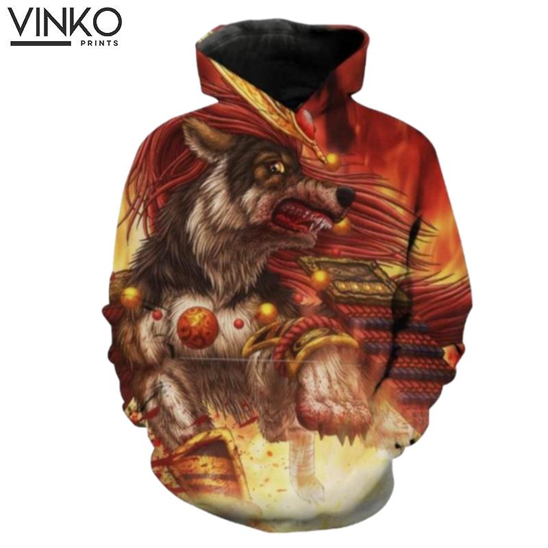 Samurai Lf Fantasy Clothing Hoodie