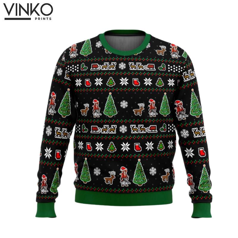 Samurai X Christmas Tree Ugly Christmas Sweater