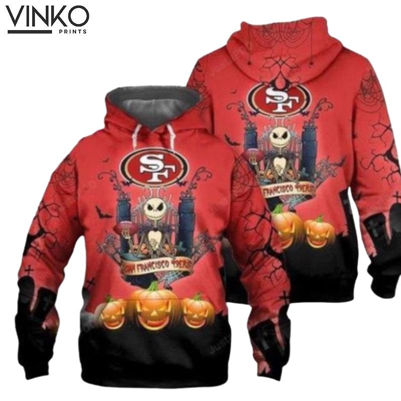 San Francisco 49Ers Halloween Costume Hoodie