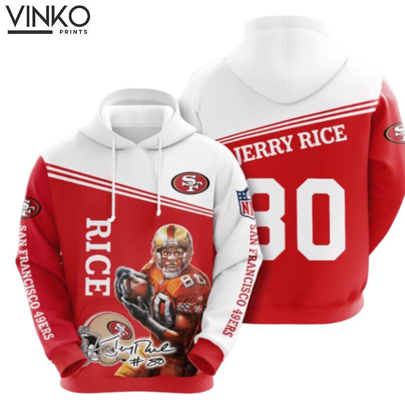 San Francisco 49Ers Jerry Rice Hoodie