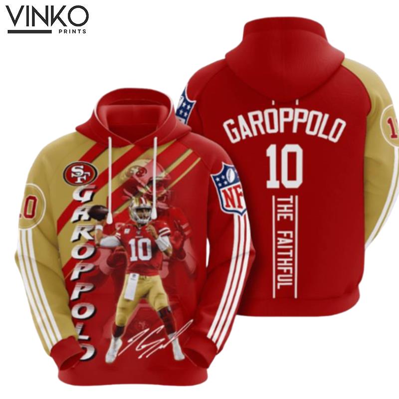 San Francisco 49Ers Jimmy Garoppolo Hoodie