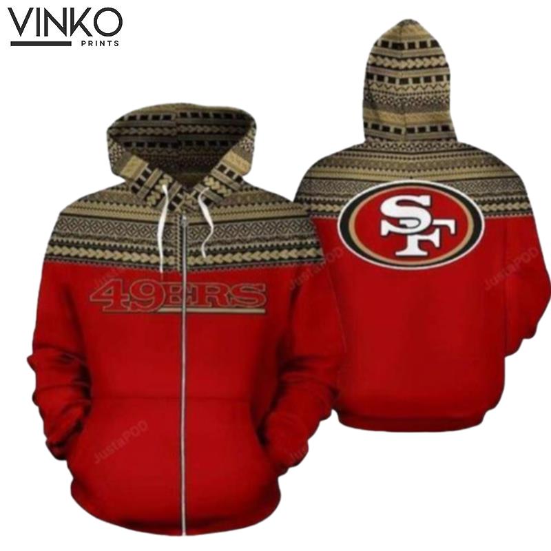 San Francisco 49Ers Ncaa Football Maori Tattoo San Francisco 49Ers Hoodie