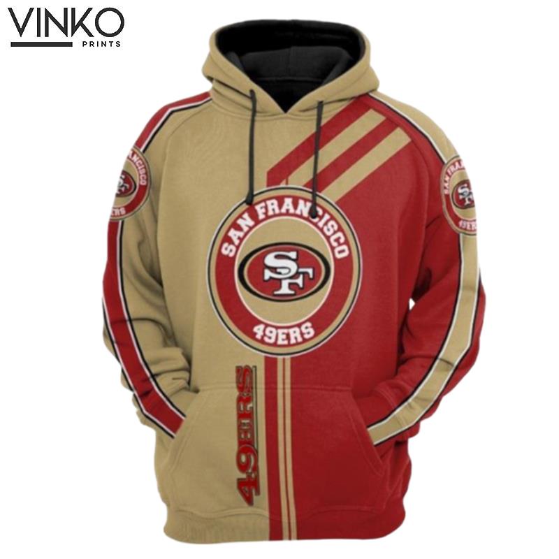 San Francisco 49Ers Nfl Football Brown San Francisco 49Ers Hoodie