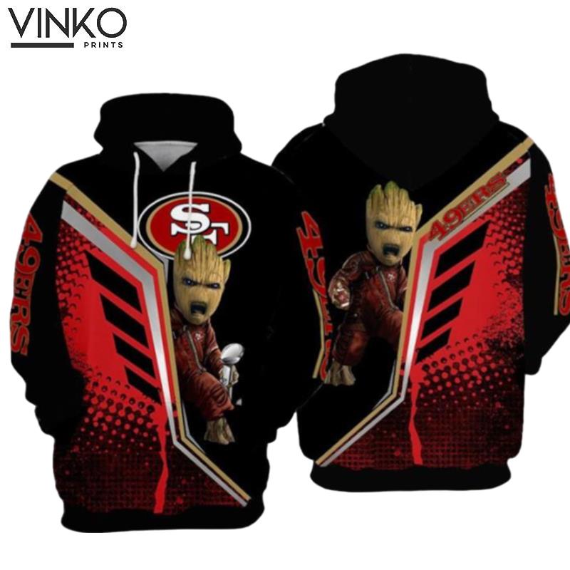 San Francisco 49Ers Nfl Football Groot San Francisco 49Ers Hoodie