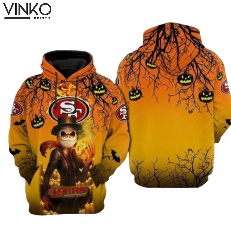 San Francisco 49Ers Nfl Football Halloween Hoodie