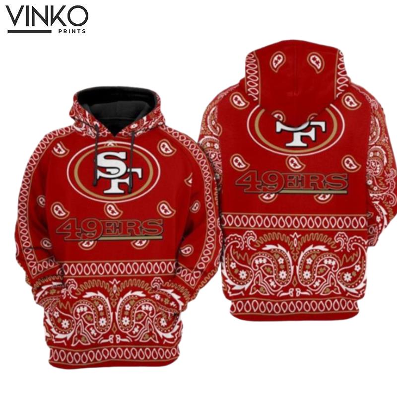 San Francisco 49Ers Nfl Football Red San Francisco 49Ers Hoodie