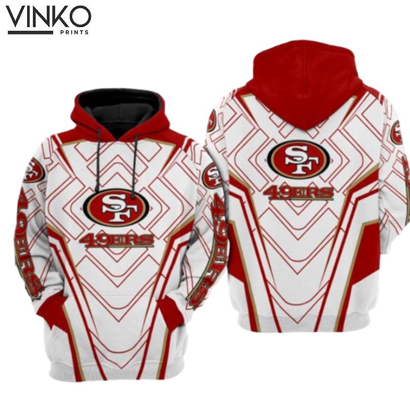 San Francisco 49Ers Nfl Football V2 San Francisco 49Ers Hoodie