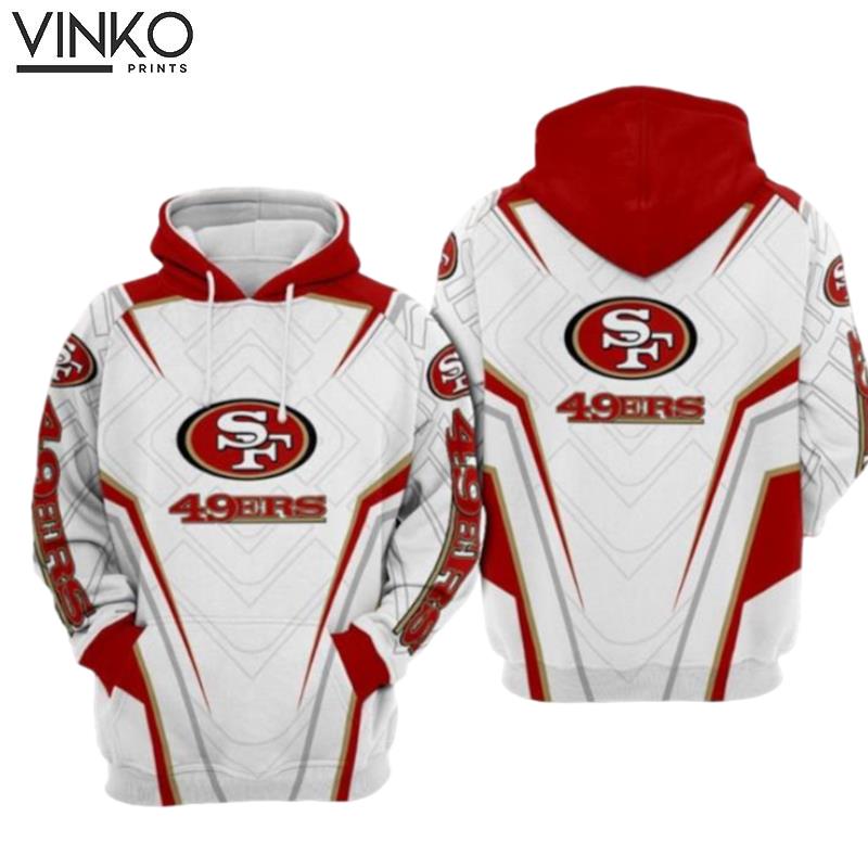 San Francisco 49Ers Nfl Football White San Francisco 49Ers Hoodie