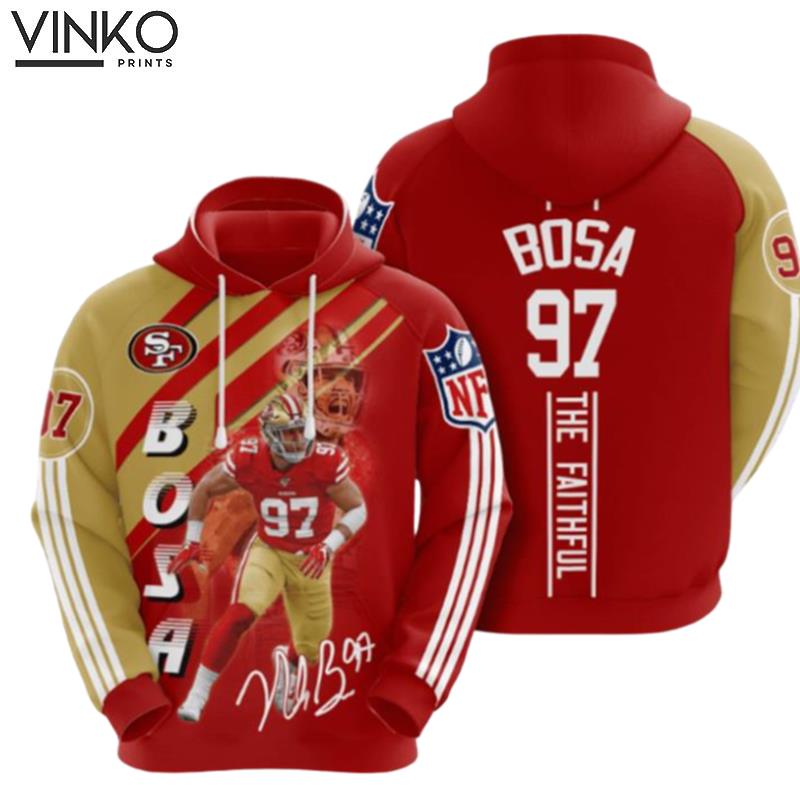 San Francisco 49Ers Nick Bosa Hoodie